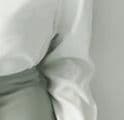 白ブラウス 優雅リボンタイ ブラウス